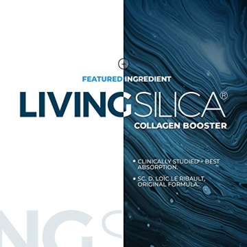 Living Silica: All-Natural Vegan Collagen Booster Drink