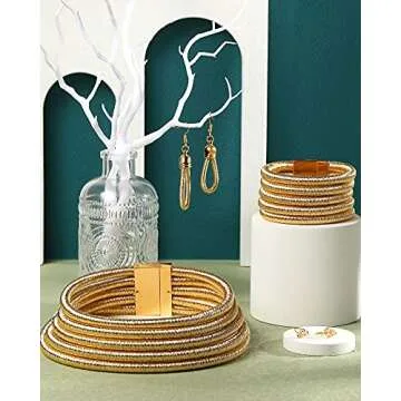 Elegant Hicarer African Jewelry Set for Women