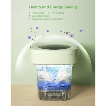 Compact 9L Portable Washing Machine for Small Loads