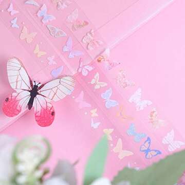 Waterproof Washi Tape Set for Creative Crafts and Gifts