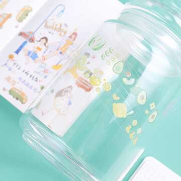 Waterproof Washi Tape Set for Creative Crafts and Gifts