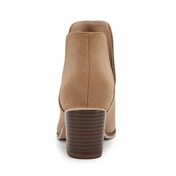 Women Chunky Low Heel Cut Out Ankle Boots for Every Occasion