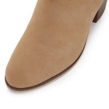 Women Chunky Low Heel Cut Out Ankle Boots for Every Occasion