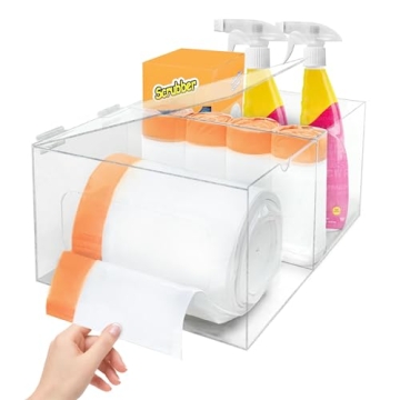 Acrylic Trash Bag Dispenser - Perfect Kitchen Organizer