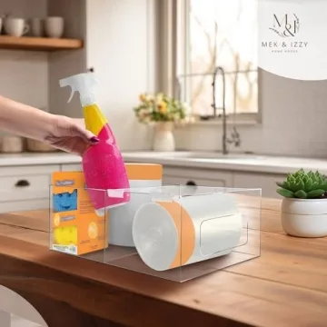 Acrylic Trash Bag Dispenser - Perfect Kitchen Organizer