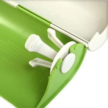 Stylish Hutzler Refillable Wrap Dispenser for Kitchen