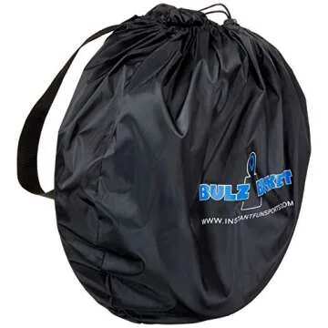 BULZiBUCKET Game by Water Sports - Beach, Tailgate, Camping, Yard, and Pool Games- Indoor/Outdoor Kids Toys - Pool Accessories Perfect for Family Game Night (Blue/Black)