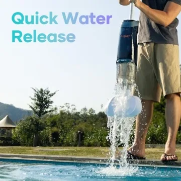 AIPER Handheld Pool Vacuum with Strong Suction and Fast Charging