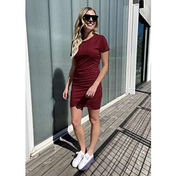 BTFBM Women's Summer Casual Beach Dress for Parties