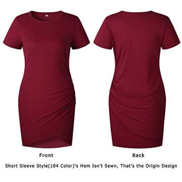 BTFBM Women's Summer Casual Beach Dress for Parties