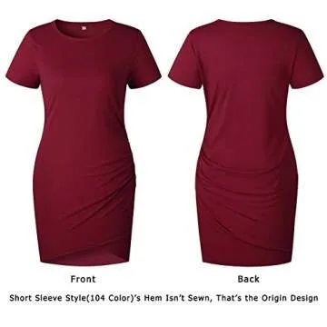 BTFBM Women's Summer Casual Beach Dress for Parties