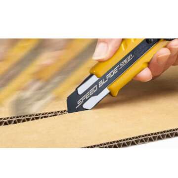 OLFA 18mm Heavy Duty Extra Sharp Snap Off Blades - 10 Pack