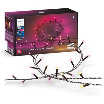 Philips Hue 65-Foot Indoor/Outdoor Festavia String Lights with Smart LED Technology - Compatible wit...