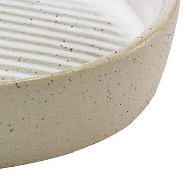 Avanti Linens - Soap Dish, Guest Bathroom Essentials, Modern Home Decor (Drift Collection)