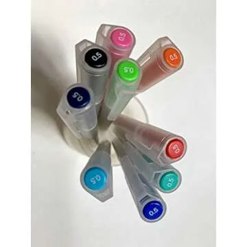 MUJI Gel Ink Ballpoint Pens Pack of 9 Colors 0.5mm