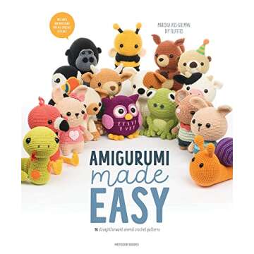 Amigurumi Made Easy: 16 Straightforward Animal Crochet Patterns