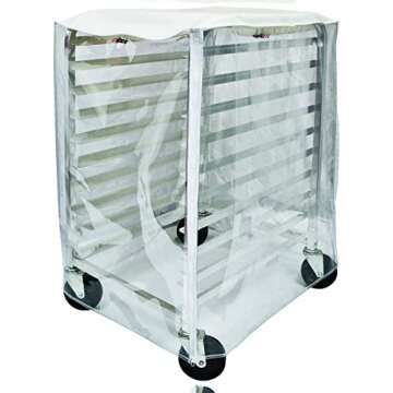 Winco Aluminum Sheet Pan/Bun Rack, 3" Spacing, 10 Tier