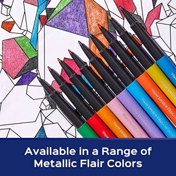 Paper Mate Flair Metallic Felt Tip Pens - Colorful & Glittery