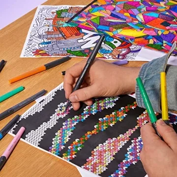 Paper Mate Flair Metallic Felt Tip Pens - Colorful & Glittery