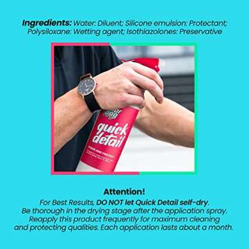 Undrdog Quick Detail: Hydrophobic Spray Wax for Easy Cleaning