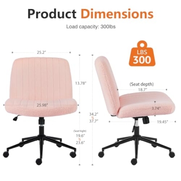 Sweetcrispy Criss Cross Office Chair - Stylish & Comfortable