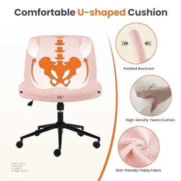 Sweetcrispy Criss Cross Office Chair - Stylish & Comfortable