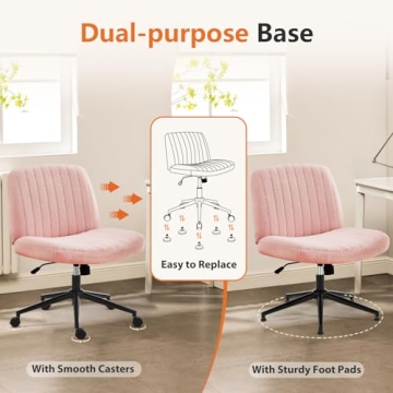 Sweetcrispy Criss Cross Office Chair - Stylish & Comfortable