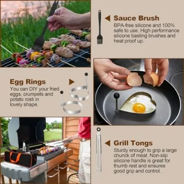 14PCS Griddle Accessories Kit for Outdoor Grilling