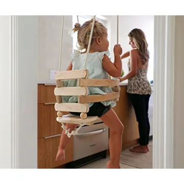 Ecotribe Unicorn Swing Set for Safe Toddler Fun