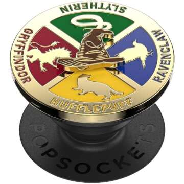 PopSockets Phone Grip with Expanding Kickstand, Harry Potter PopGrip - Spinner Sorting Hat
