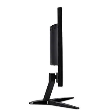 Acer Gaming Monitor 23.6" KG241Q bmiix 1920 x 1080 1ms Response Time AMD FREESYNC Technology (2 x HDMI & VGA Ports),Black