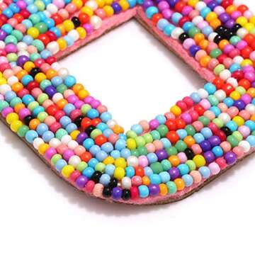 Vibrant XOCARTIGE Bead Drop Earrings for Women