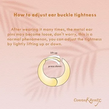 Gold Chunky Hoop Earrings Lightweight Hoops for Women