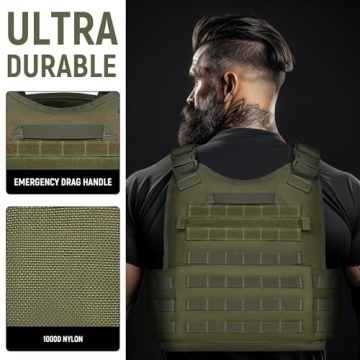 GFIRE Tactical Vest Lightweight Breather Quick Release Gear