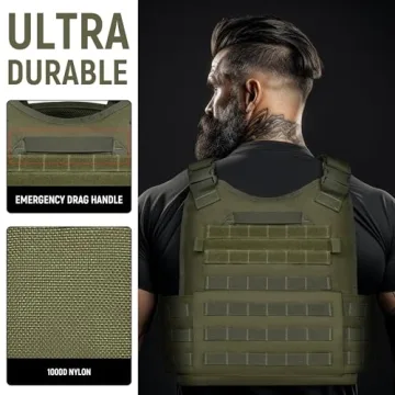 GFIRE Tactical Vest Lightweight Breather Quick Release Gear