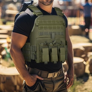 GFIRE Tactical Vest Lightweight Breather Quick Release Gear