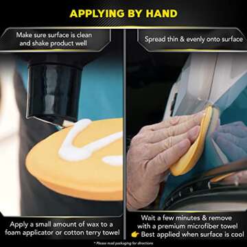 Meguiar's Flagship Premium Marine Wax, Boat Polish and Oxidation Remover - 32 Oz Bottle (Packaging May Vary)