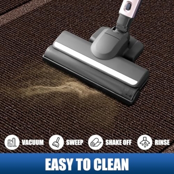 Durable Indoor Outdoor Doormat - 36"x24" Waterproof