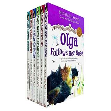 Olga Da Polga Series 6 Books Collection Set by Michael Bond (Tales of Olga Da Polga, Meets Her Match...