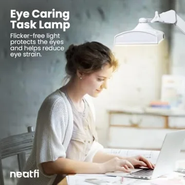 Neatfi Ultra LED Desk Lamp - 3,500 Lumen Adjustable Light
