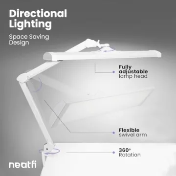 Neatfi Ultra LED Desk Lamp - 3,500 Lumen Adjustable Light