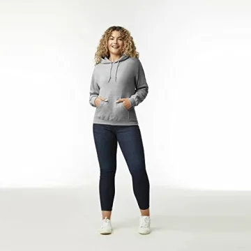 Gildan Adult Fleece Hoodie Sweatshirt Comfort & Style