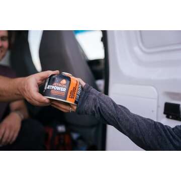 Jetboil Jetpower Fuel Canister for Camping Stoves - 230 Grams