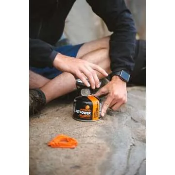 Jetboil Jetpower Fuel Canister for Camping Stoves - 230 Grams