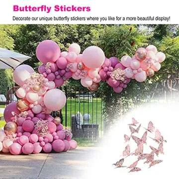 Elegant 130 PCS Balloon Garland Kit for Any Event