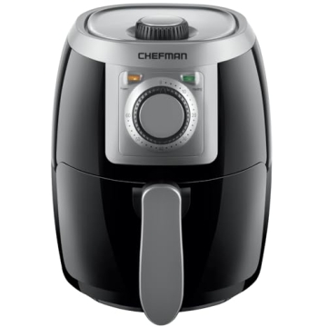 CHEFMAN 2 Qt Compact Air Fryer - Healthy Cooking & Easy Cleanup