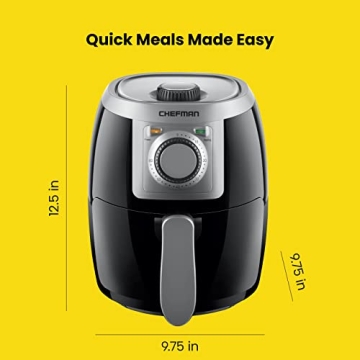 Compact Air Fryer - 2 Qt Healthy Cooking