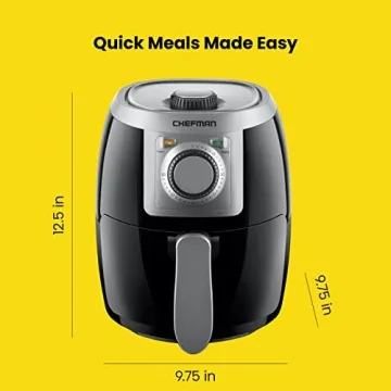 Compact Air Fryer - 2 Qt Healthy Cooking