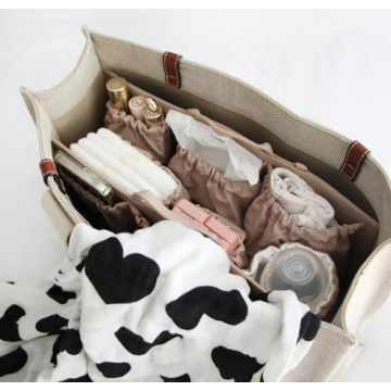 ToteSavvy Organizer - 11 Pocket Insert for Stylish Bags