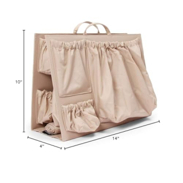 ToteSavvy Organizer - 11 Pocket Insert for Stylish Bags
